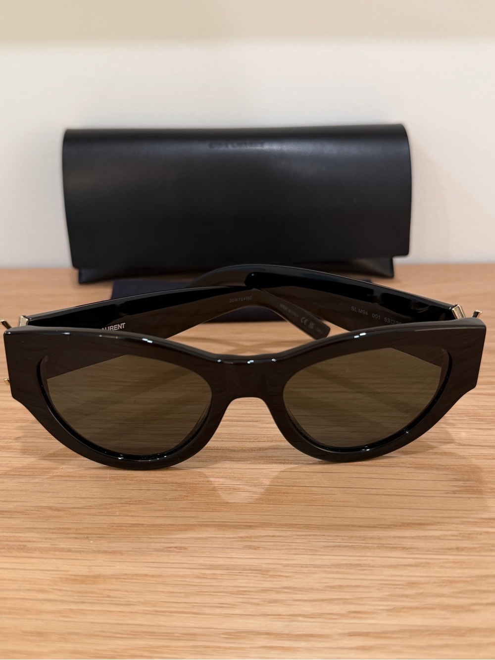 Saint Laurent SL M94 Black Cat-Eye Sunglasses